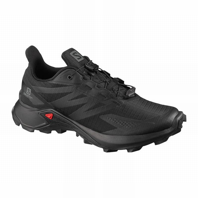 Salomon Israel SUPERCROSS BLAST W - Womens Trail Running Shoes - Black (TIPR-15283)